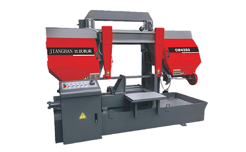 通山龙门带锯床运行中途停止切割产生的原因是什么？